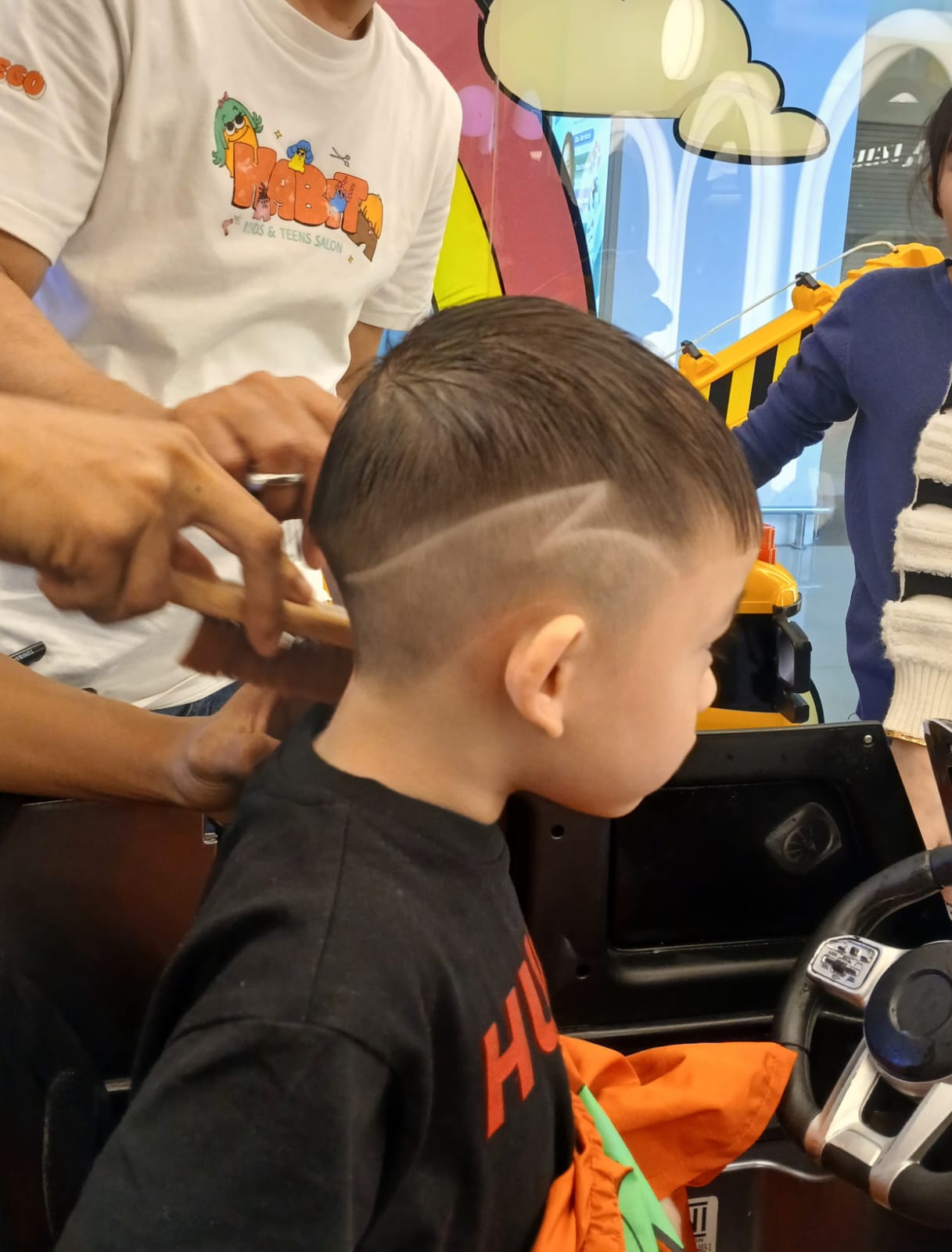 Kids haircut